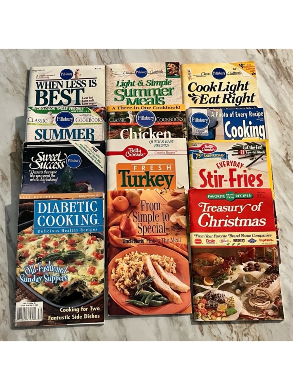 Pillsbury Classics Betty Crocker Mini Magazine Recipe Books